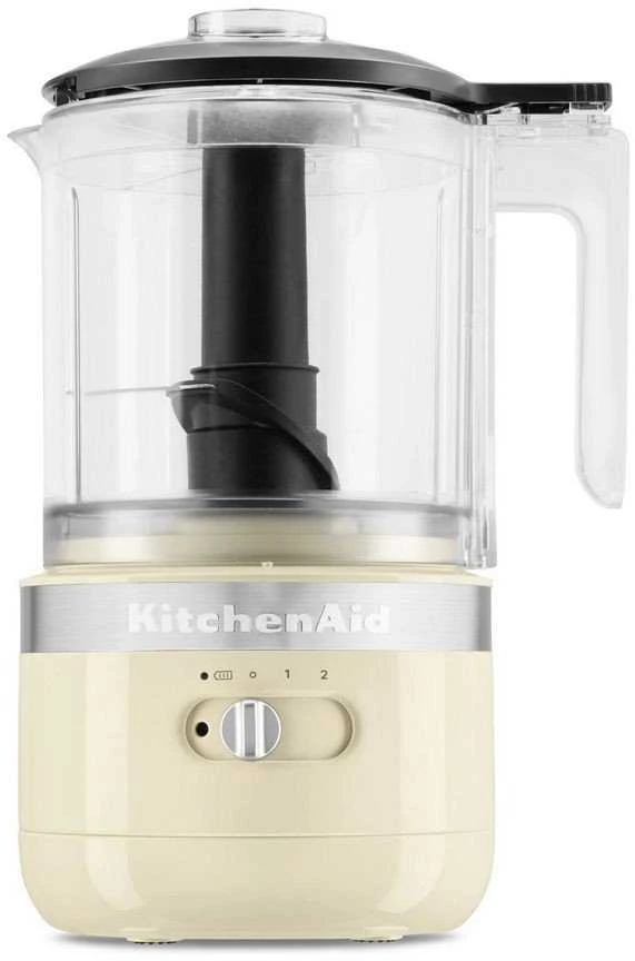 Akumuliatorinis maisto smulkintuvas KitchenAid 5KFCB519EAC, kreminis