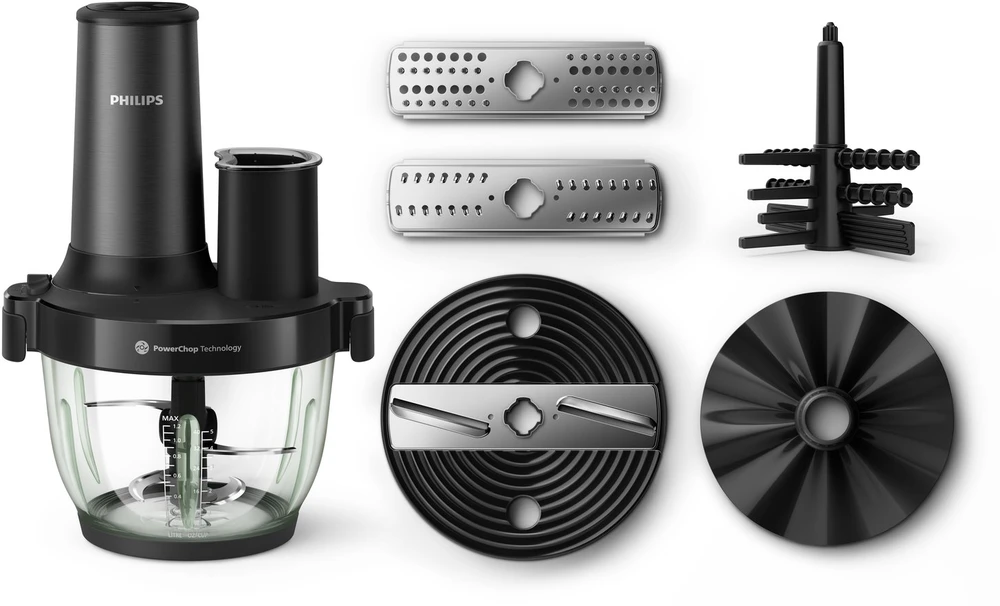 Philips 5000 series HR1507/00 Chopper, 650W - Juodas