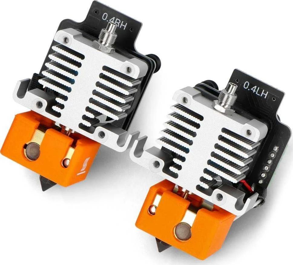 Hotend galvutė Snapmaker J1 3D spausdintuvui - 0.4mm - grūdintas antgalis - 2 vnt.