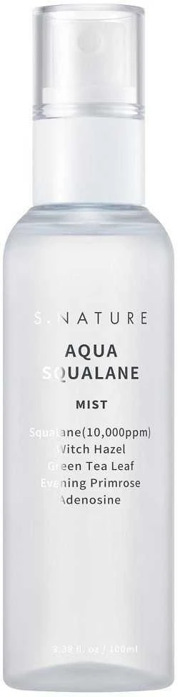 Snature „Aqua Squalane Mist“ drėkinamasis veido purškiklis, 100 ml