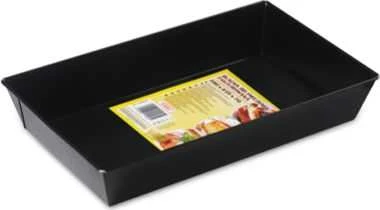 SNB Tekstūruota kepinių kepimo skardelė 36 cm x 24,5 cm x 60 cm juoda