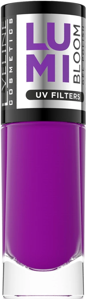 Snbio „Eveline Cosmetics Lumi Bloom“ nagų lakas, suteikiantis spindesio, 07, 8 ml