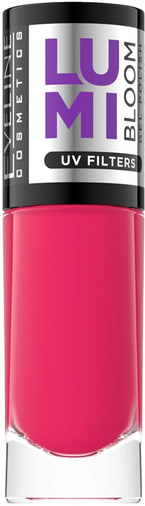 Snbio „Eveline Cosmetics Lumi Bloom“ nagų lakas, suteikiantis spindesio, 12,8 ml