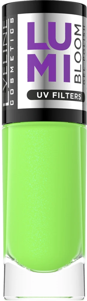 Snbio „Eveline Cosmetics Lumi Bloom“ nagų lakas, suteikiantis spindesio, 06, 8 ml