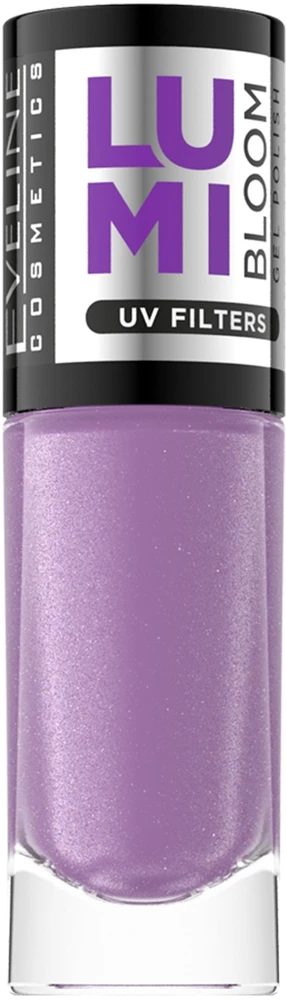 Snbio „Eveline Cosmetics Lumi Bloom“ nagų lakas, suteikiantis spindesio, 08, 8 ml