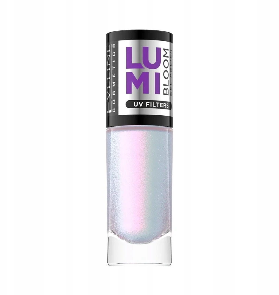 Snbio „Eveline Cosmetics Lumi Bloom“ nagų lakas, suteikiantis spindesio, 04, 8 ml
