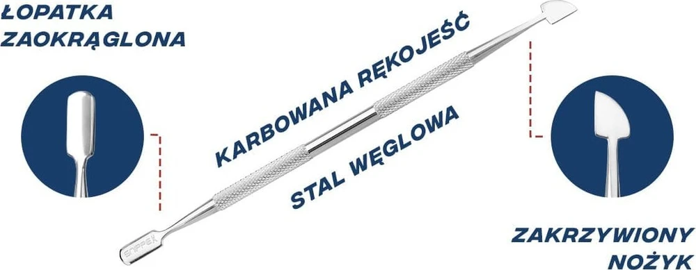 Activeshop Manikiūro ir pedikiūro įrankis Snippex PS24, 14,3 cm, 1 vnt.