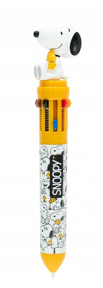 Snoopy – automatinis tušinukas su 10 spalvų ir 3D figūrėle iš „Lazy Days“ kolekcijos
