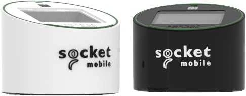 Socket Mobile SOCKETSCAN S320 UNIVERSALUS QR KODŲ SKAITYTUVAS „Baltas“ SU SAUGIA PAD