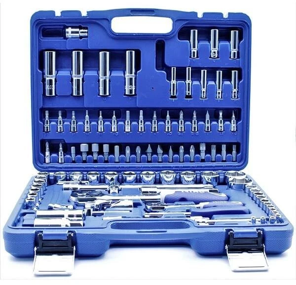 Grąžtas Galvučių 4-32mm ir priedų rinkinys 1/4" ir 1/2" 93 vnt Irimo