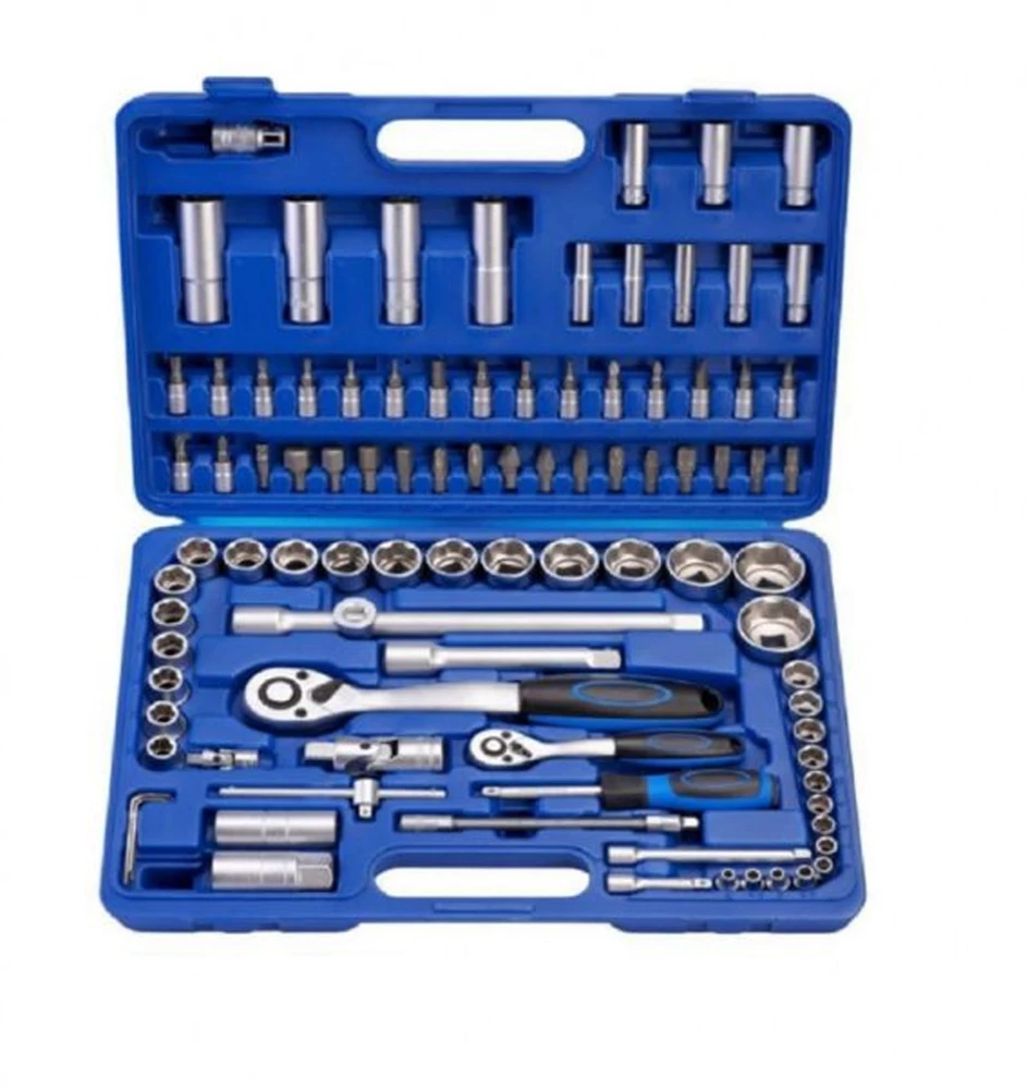 Grąžtas Galvučių 4-32mm ir priedų rinkinys 1/4" ir 1/2" 93 vnt Irimo