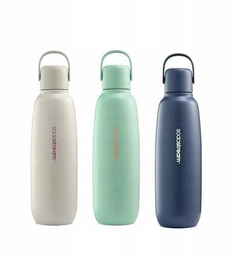 Buteliukas Sodastream Fizz & GO DWS, 0,9 l, Smėlio spalvos