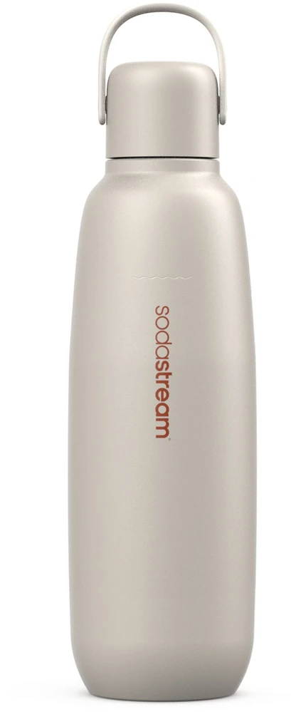 Buteliukas Sodastream Fizz & GO DWS, 0,9 l, Smėlio spalvos