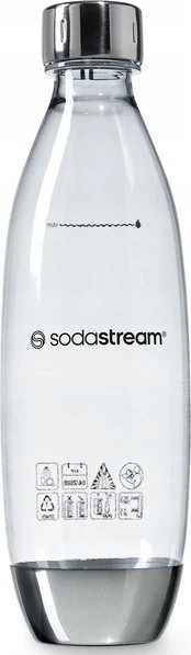 Sodastream Bottle Fuse Sidabrinis Elegance 1L Tritan | SodaStream