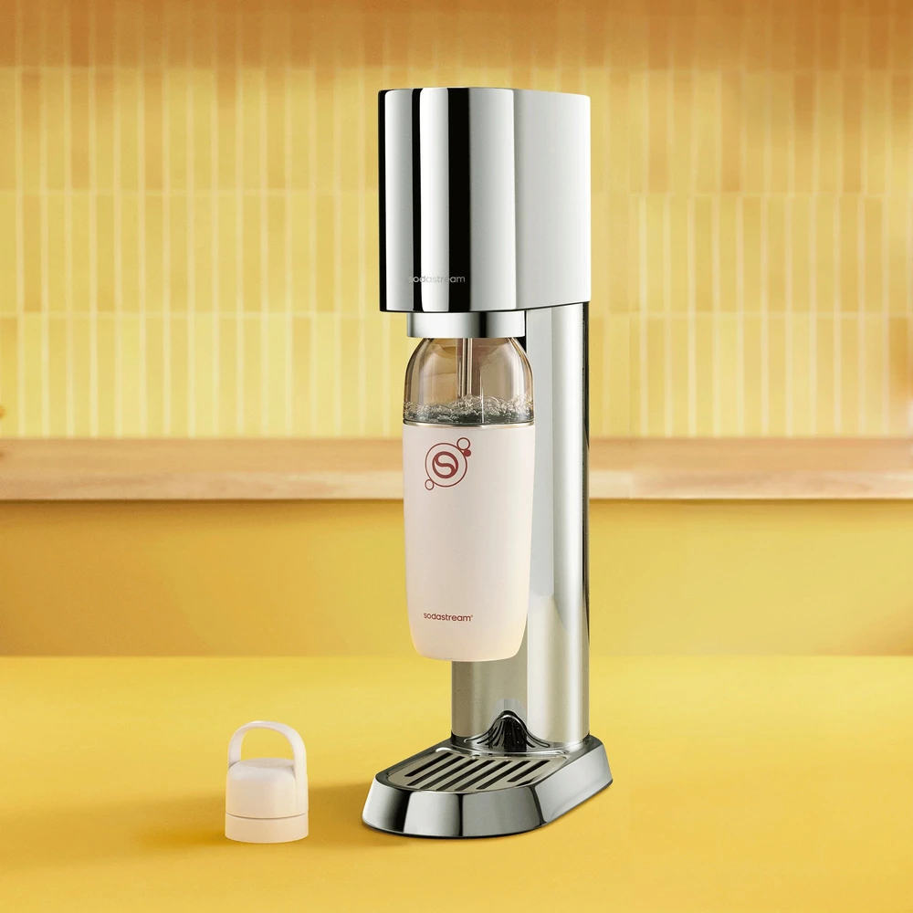 SodaStream Fizz&Go Easy Mix gazuoto vandens gertuvė, smėlio spalvos, 710 ml
