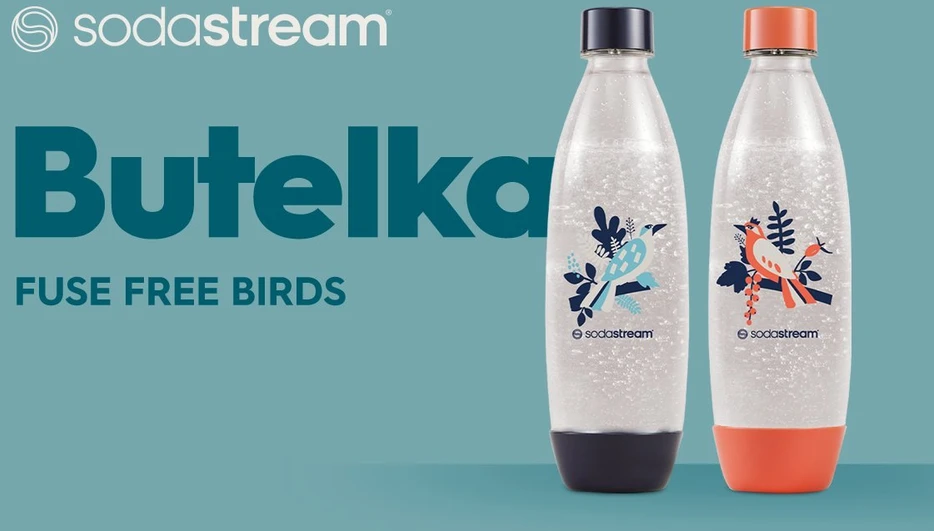 Sodastream Butelki Fuse Birds 2x1L