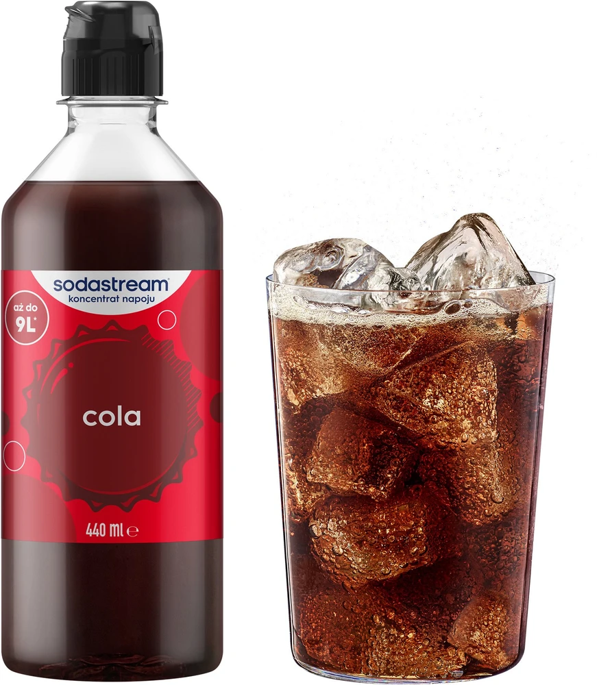 Kolos skonio SodaStream Cola sirupas, 440ml