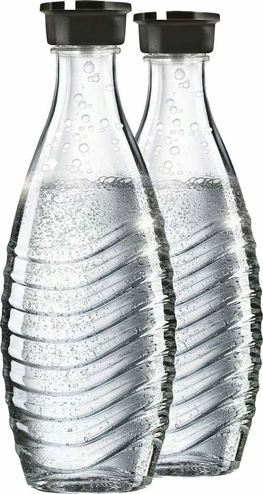 SodaStream DuoPack stiklinis grafinas (2 x 0,6 l stikliniai grafinai)