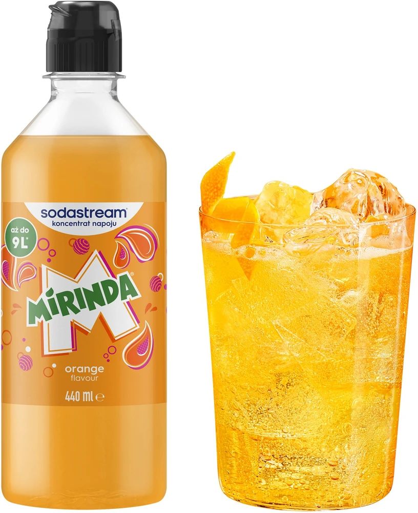Mirinda skonio SodaStream sirupas, 440ml