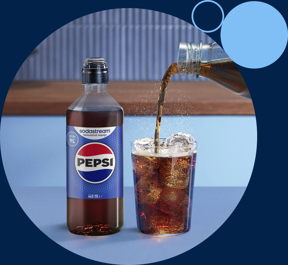 Pepsi skonio SodaStream sirupas, 440 ml