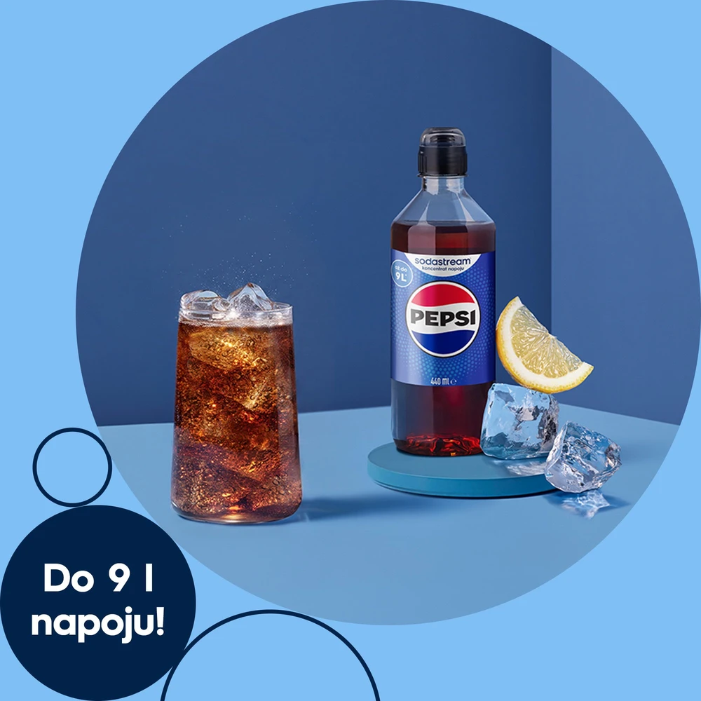 Pepsi skonio SodaStream sirupas, 440 ml