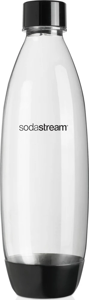 Virtuvės Įrankių Rinkinys - SodaStream PET Butelis Fuse 1L (3 Buteliai) Juodas
