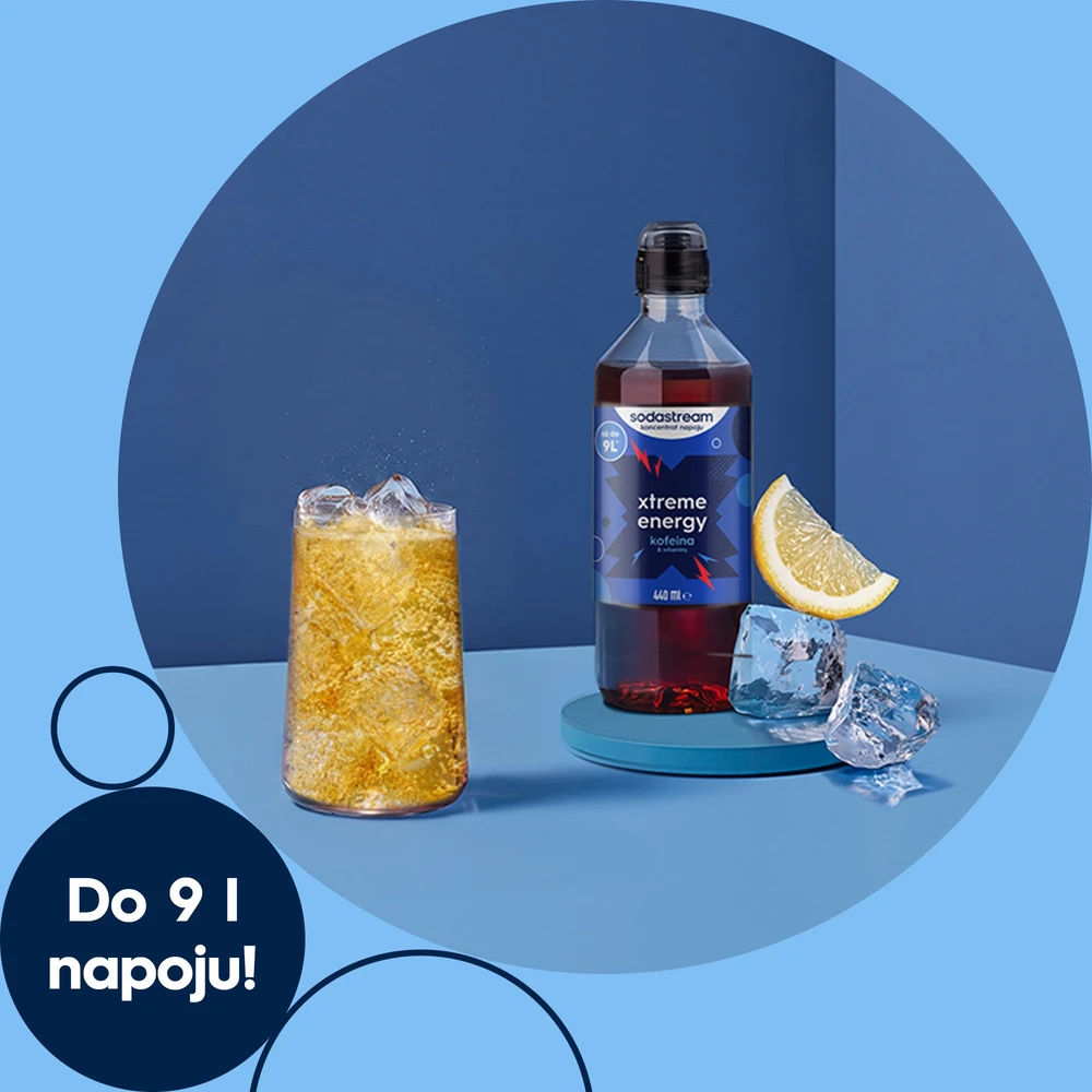 Energetinio gėrimo skonio SodaStream sirupas, 440 ml
