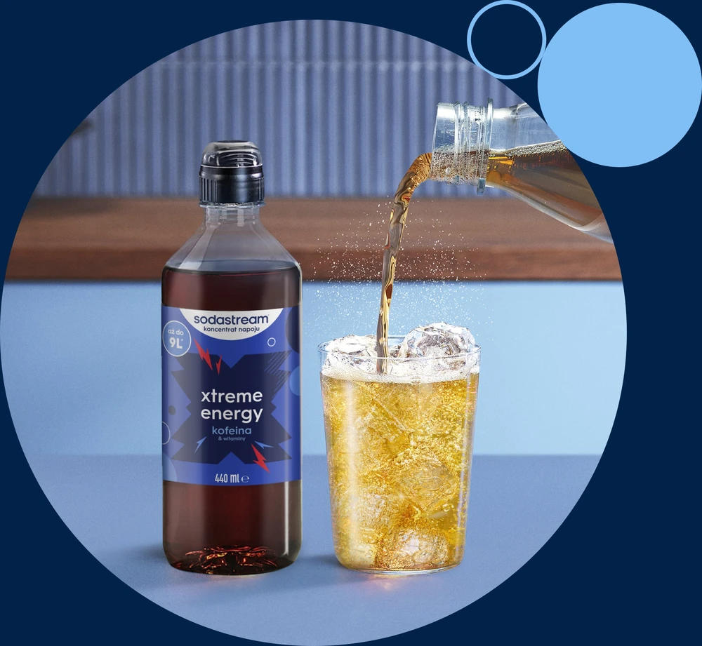 Energetinio gėrimo skonio SodaStream sirupas, 440 ml