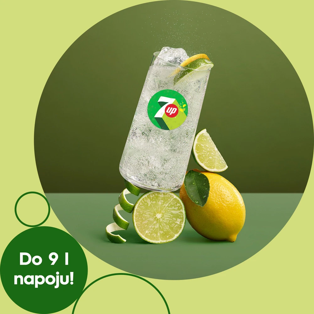 7Up skonio SodaStream sirupas, 440ml