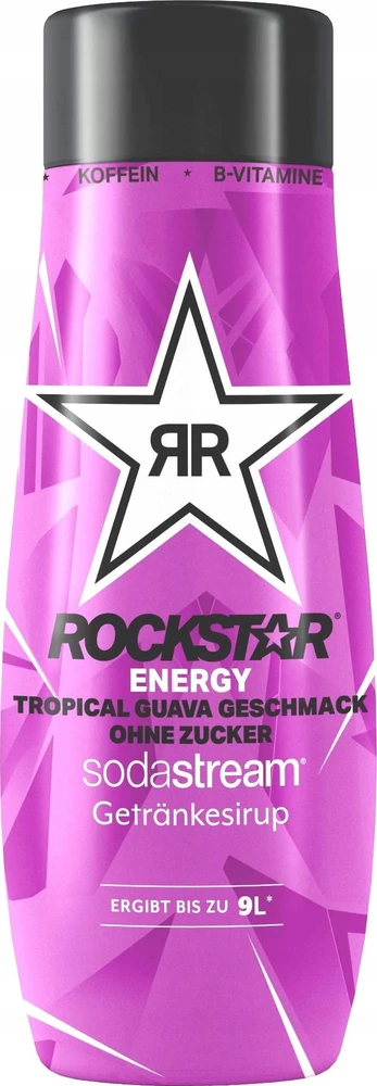 Rockstar Energy Guava Zero Sugar skonio SodaStream sirupas, 440ml
