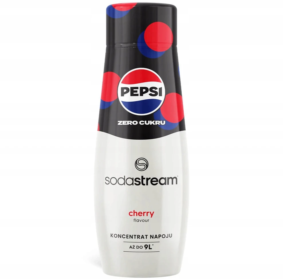 Pepsi Max Vyšnių skonio SodaStream sirupas, 440ml
