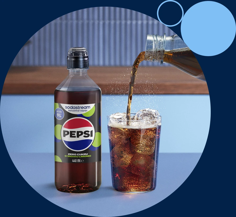 Pepsi Max Žaliosios citrinos skonio SodaStream sirupas, 440ml