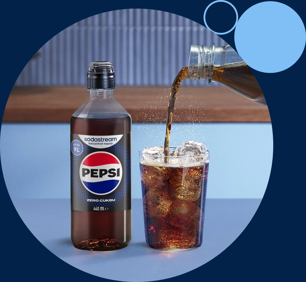 Pepsi Max skonio SodaStream sirupas, 440ml