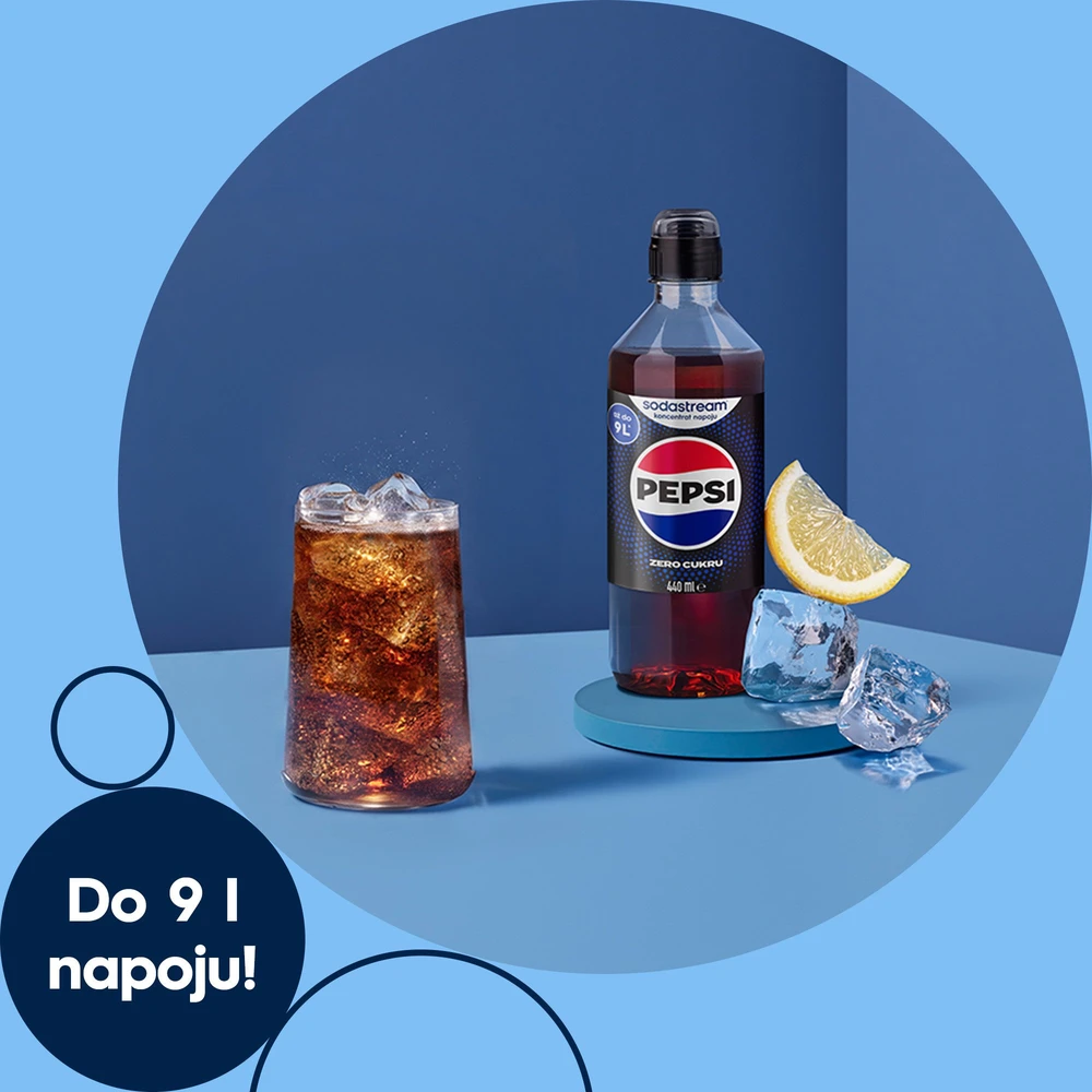Pepsi Max skonio SodaStream sirupas, 440ml