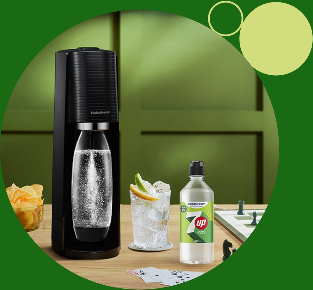 7 UP Free skonio SodaStream sirupas, 440ml