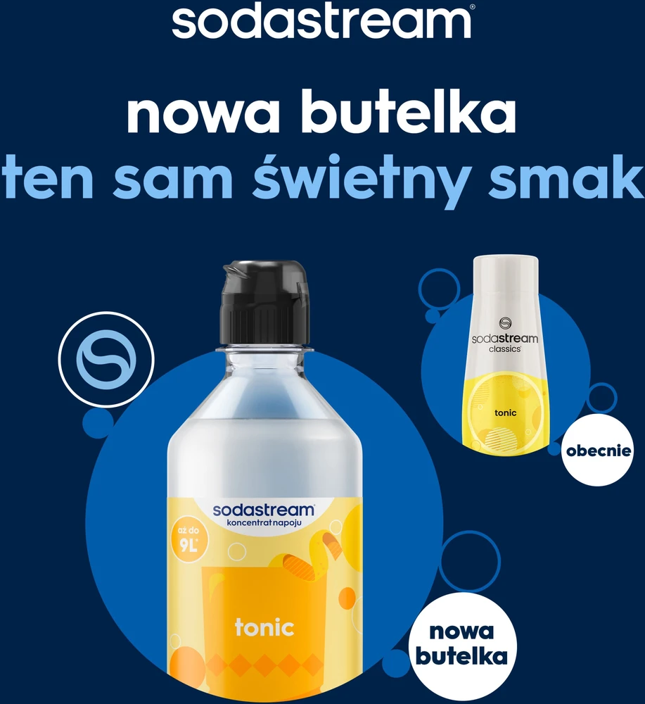 Sirupas gazuotų gėrimų gaminimo aparatui SodaStream, Tonic, 440 ml