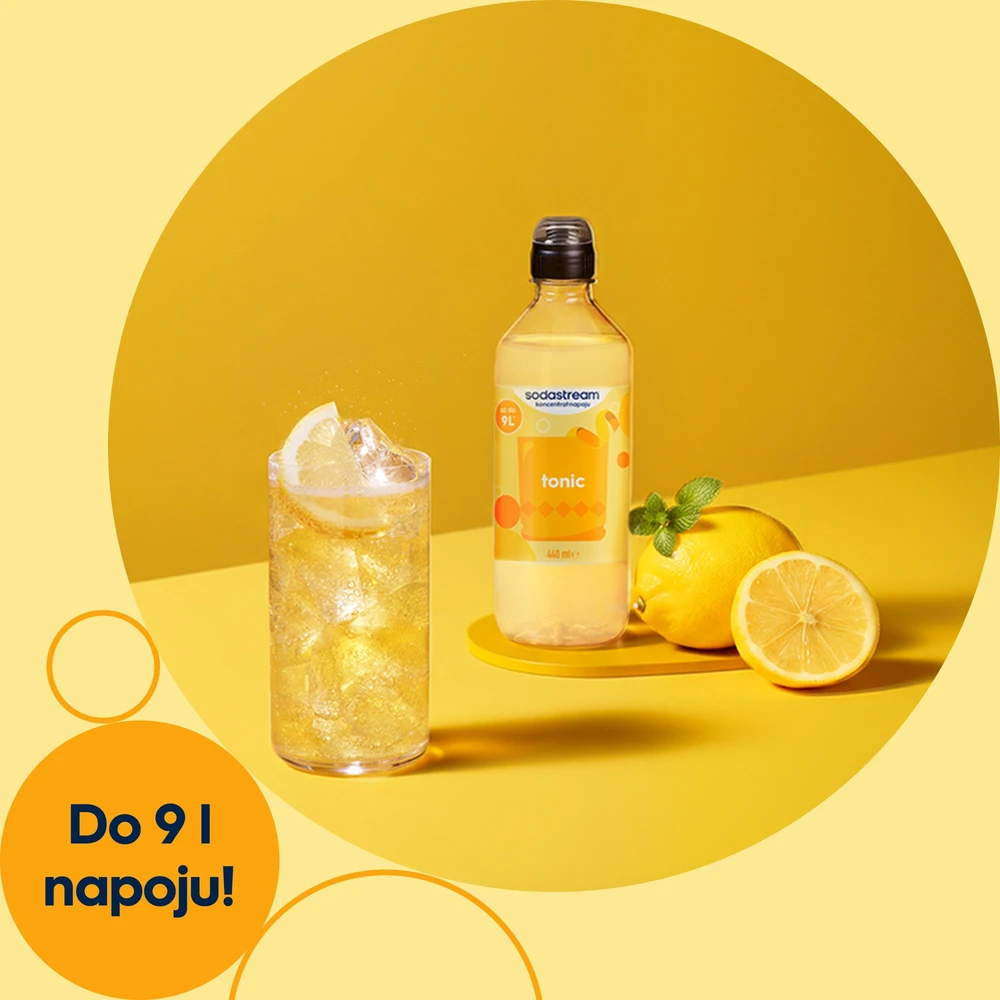Sirupas gazuotų gėrimų gaminimo aparatui SodaStream, Tonic, 440 ml