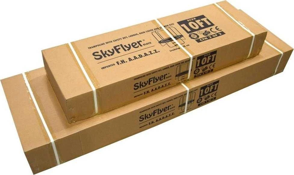 "SkyFlyer" sodo batutas + 10FT 304cm kopėčios