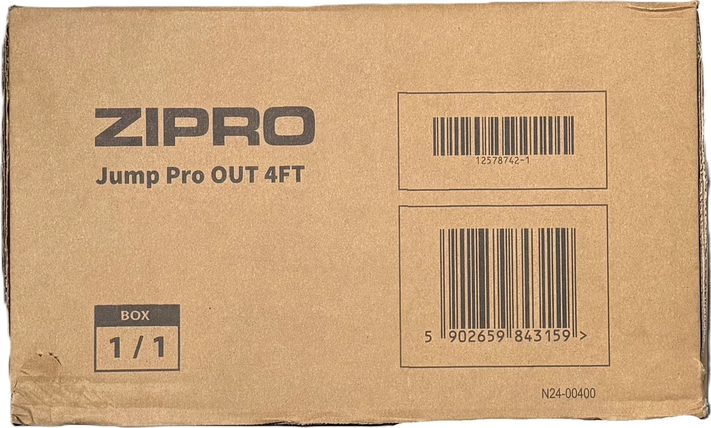Zipro Jump Pro OUT batutas su išoriniu tinklu, 127 cm