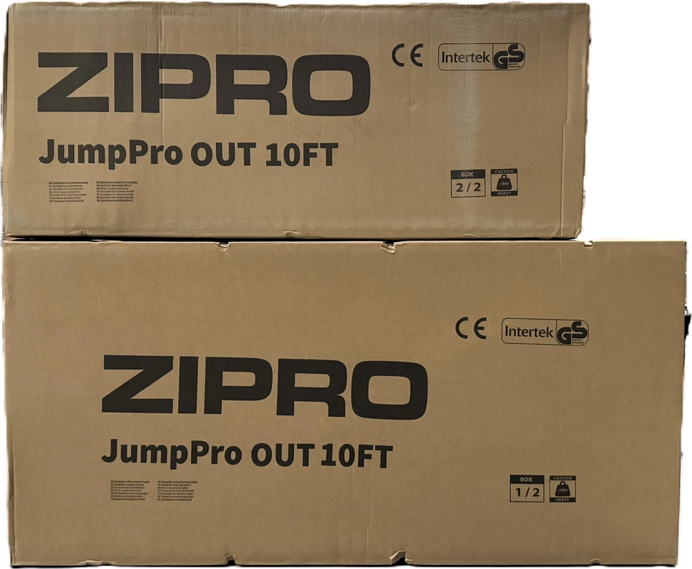 Zipro Jump Pro OUT batutas su išoriniu tinklu, 312 cm