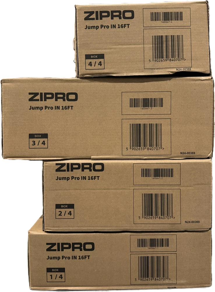 Zipro JumpPro IN Batutas su vidiniu tinklu, 496cm