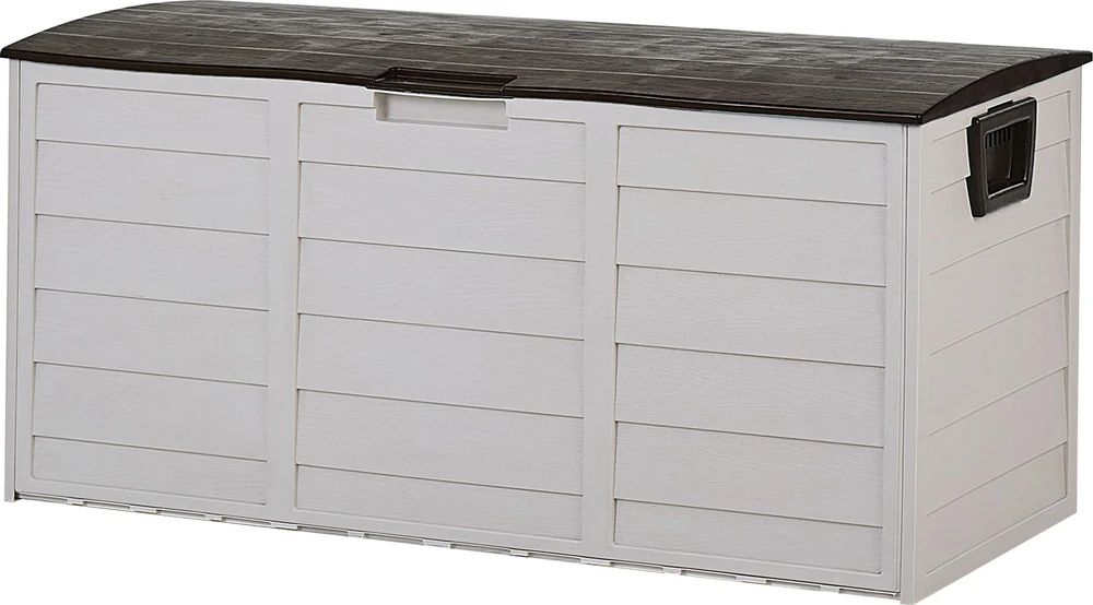 Beliani Sodo dėžė LOCARNO 112 cm 50 cm ruda