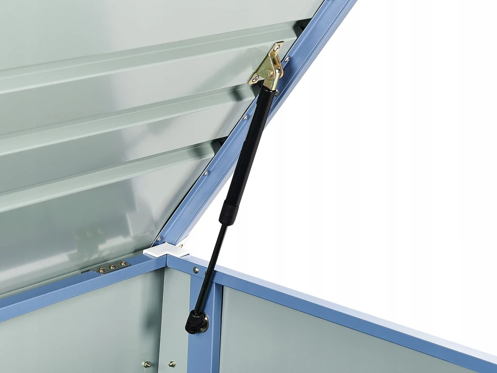 Beliani Sodo dėžė CEBROSA 132 cm 62 cm, mėlyna