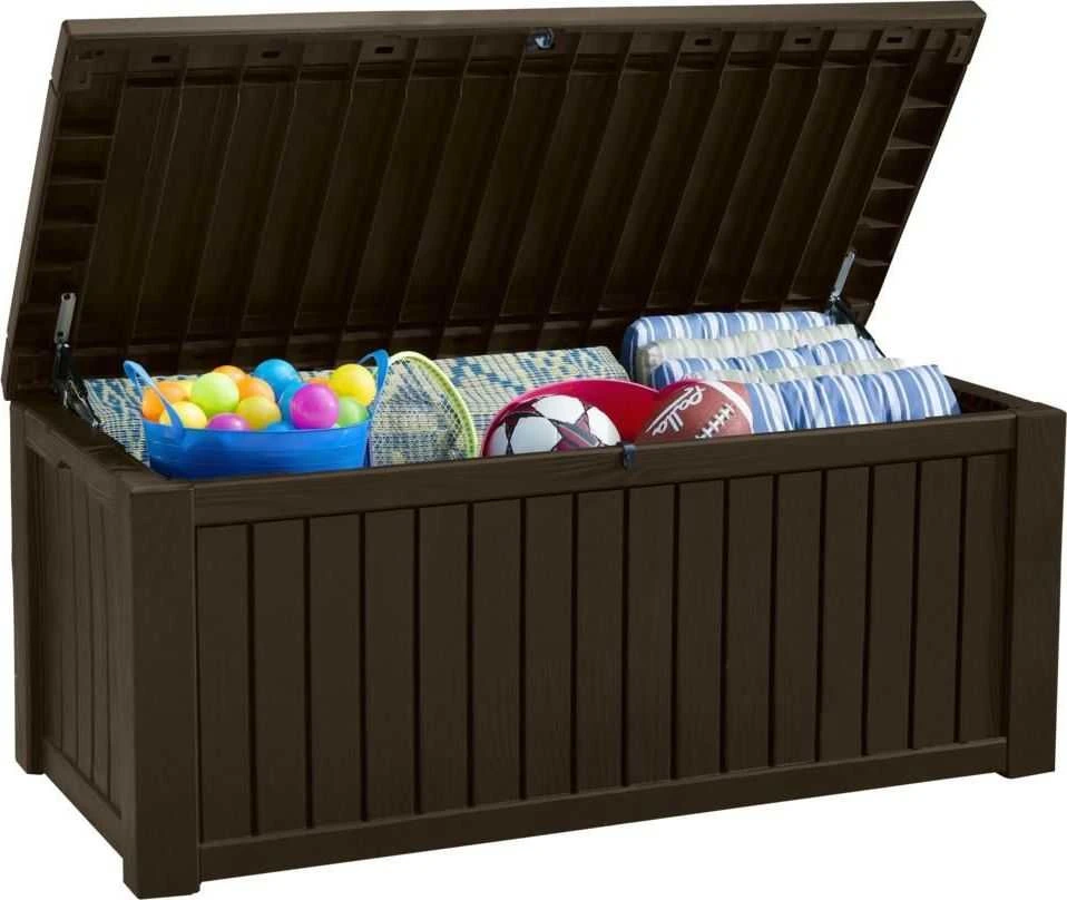 Sodo dėžė Keter Rockwood 570 l Bronza