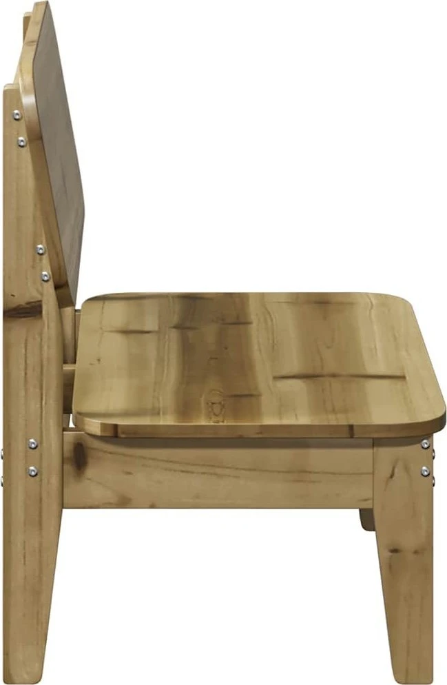 sodo kėdė 60x52,5x72 cm impregnuota pušis