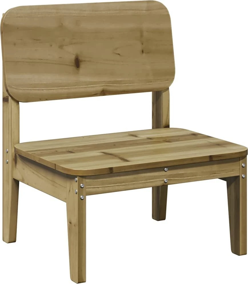 sodo kėdė 60x52,5x72 cm impregnuota pušis