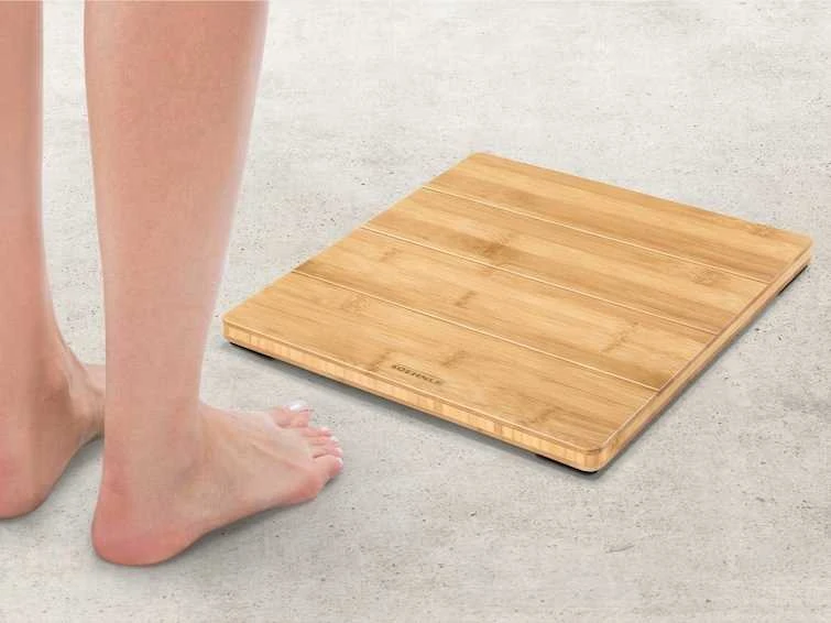 Skaitmeninės Svarstyklės - Soehnle Style Sense Bamboo Magic 180kg 100g Ruda