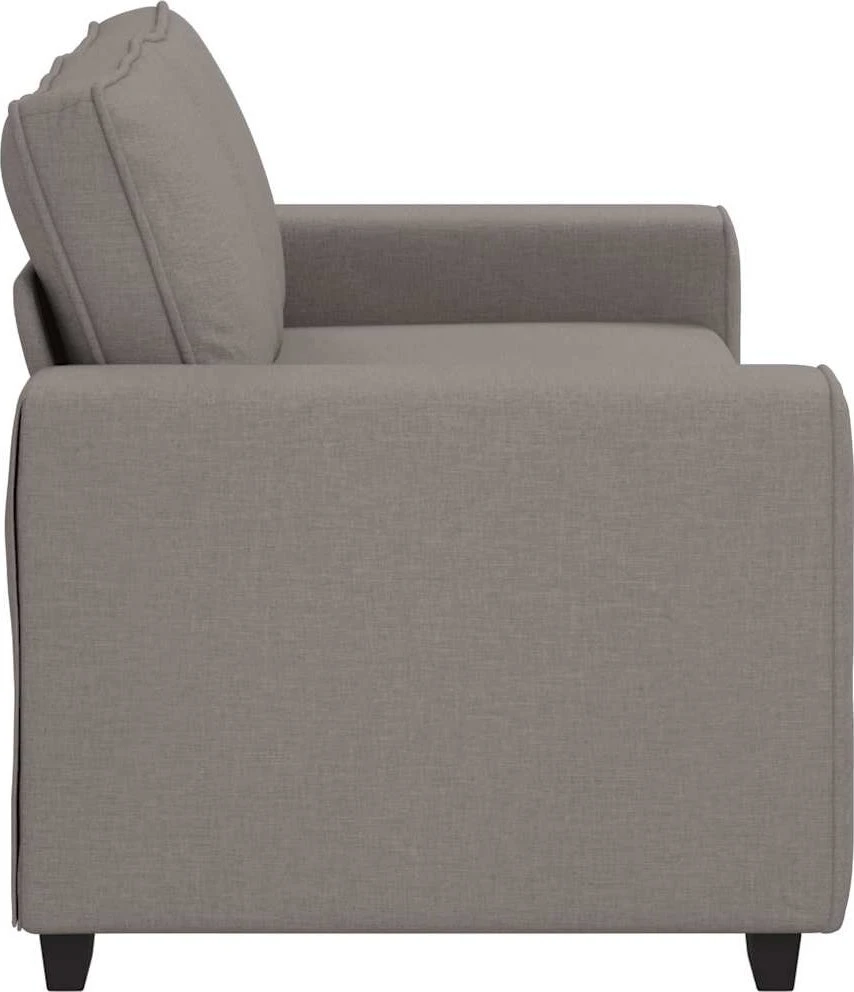 Dvivietė sofa, pilkai ruda, 180x77x82 cm, audinys