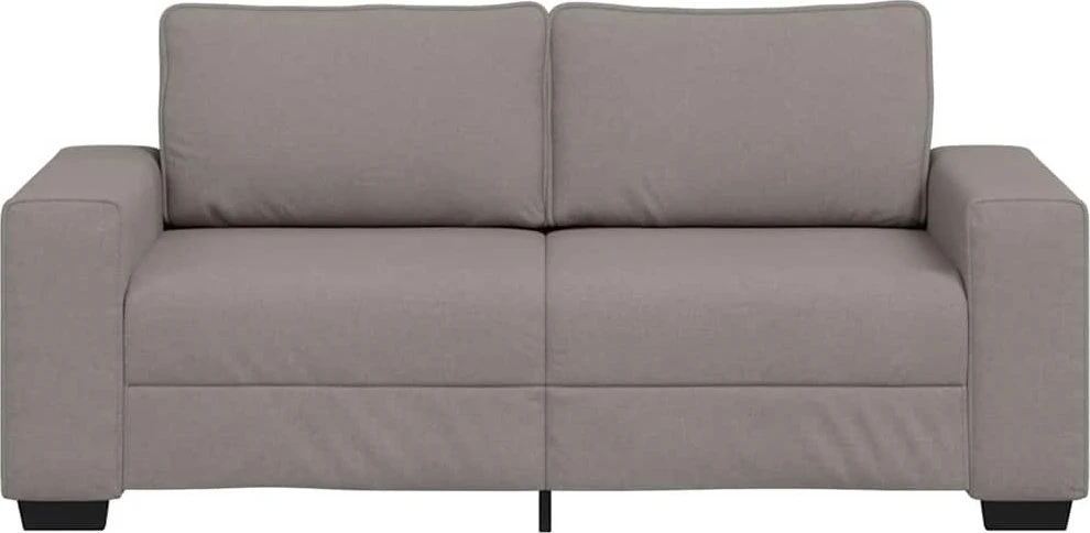 Dvivietė sofa, pilkai ruda, 180x77x82 cm, audinys