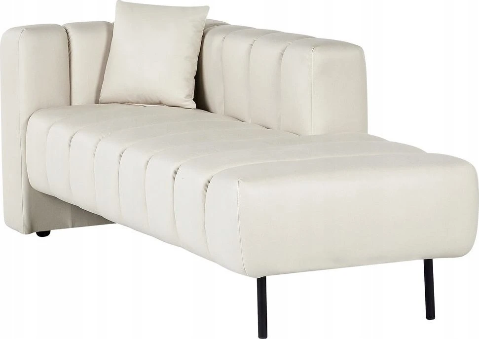 Sofa Beliani Kairysis gultas LANNILS kreminės spalvos